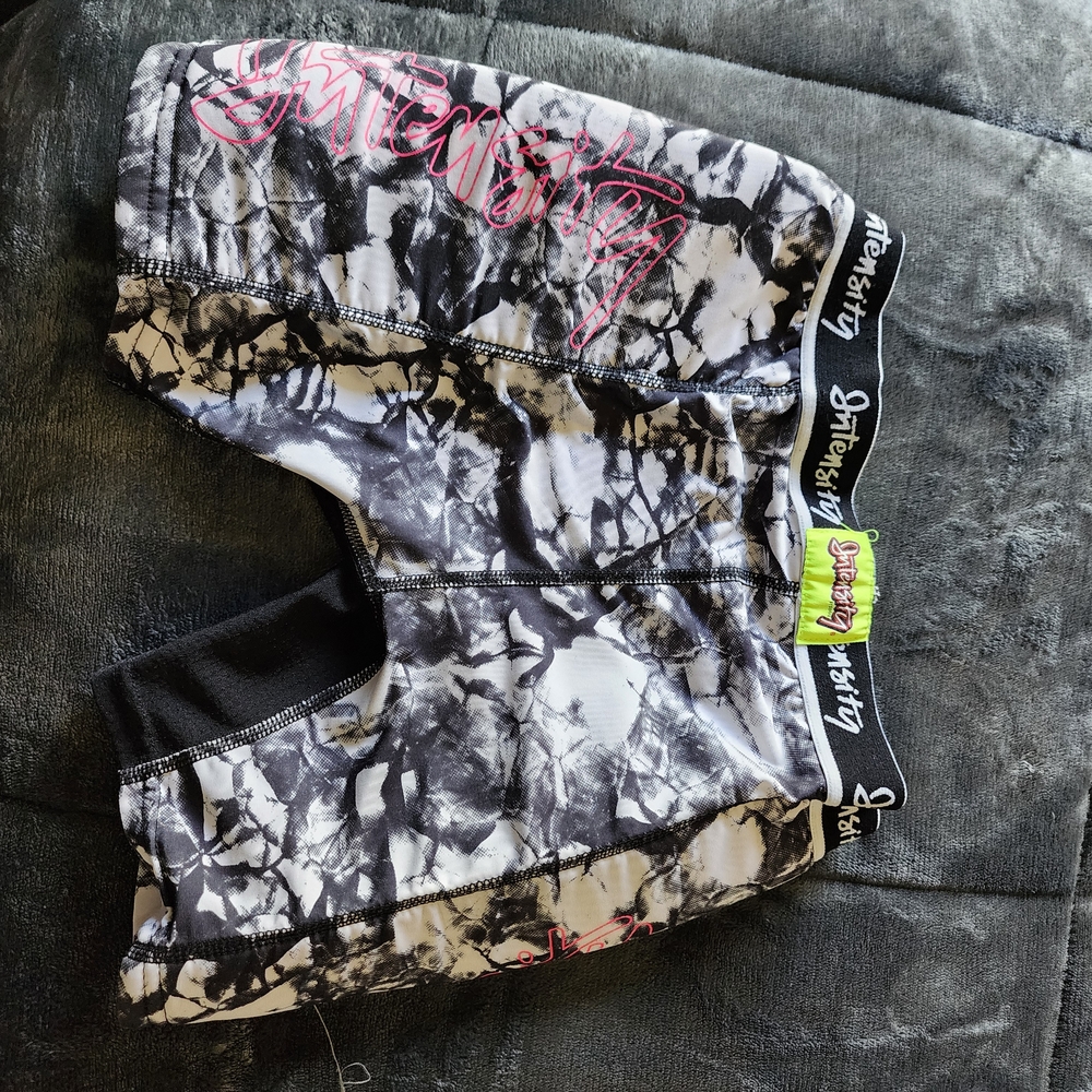 NSF Black and White Casual Shorts